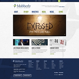 KeyCreative Blog Images for Mobberly Baptist Church Launches New Website